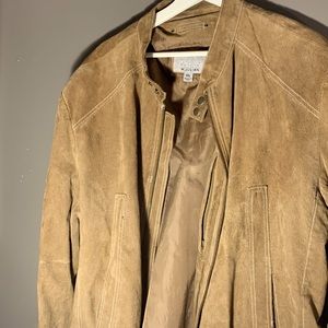 Wilson’s suede jacket